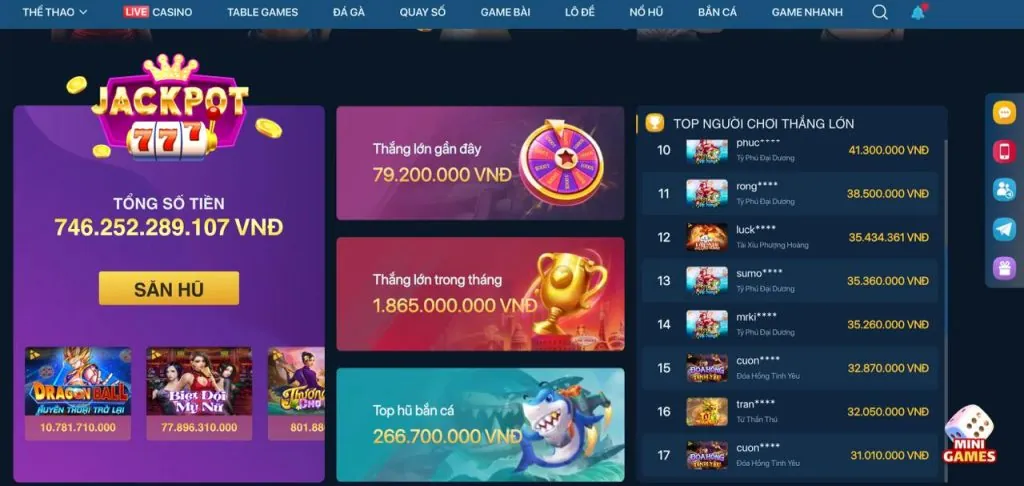 Hoàn trả thể thao và casino